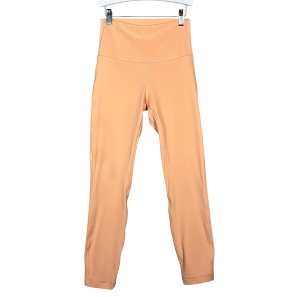 LULULEMON Align High-Rise Pant 25” in Peach Bellini - Picture 12 of 12